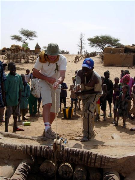 Corvee d eau pour Alain